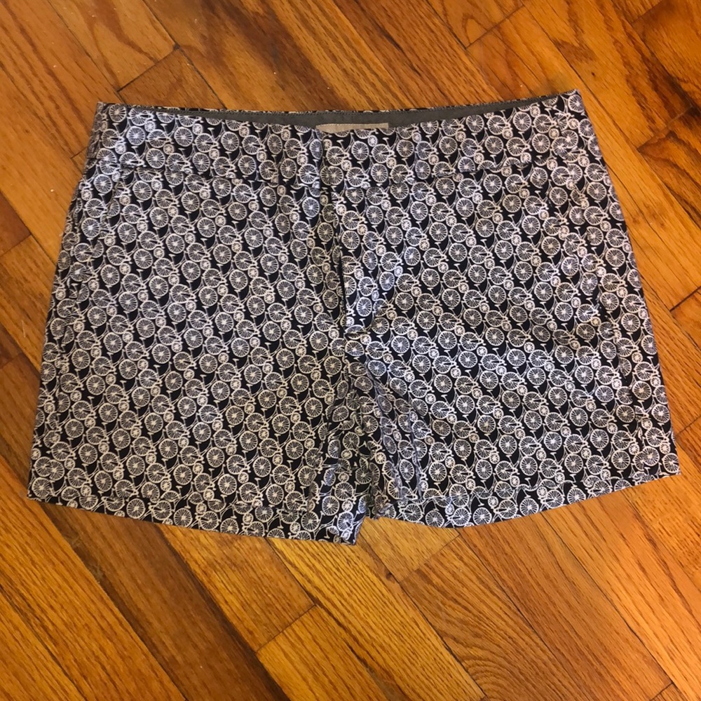 Banana Republic Bicycle patterned shorts